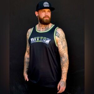 Dixxon Flannel Company XL Unapologetically American Jersey Camo NWT